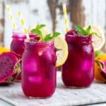 Pineapple Dragonfruit Lemonade