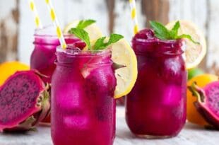 Pineapple Dragonfruit Lemonade