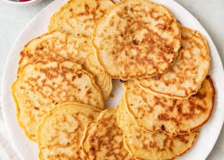 Banana Cottage Cheese Pancakes Recipe