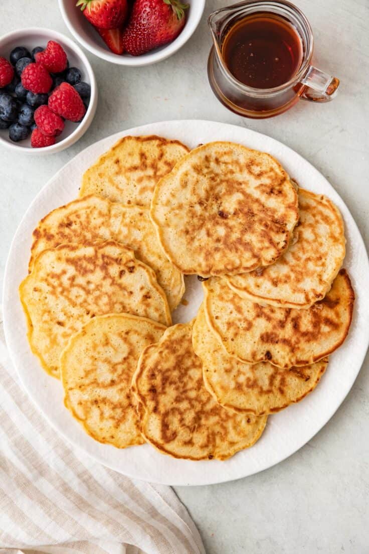 Banana Cottage Cheese Pancakes Recipe