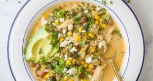 Mexican Street Corn White Chicken Chili Recipe