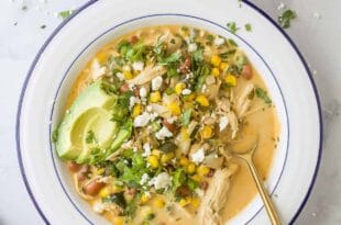 Mexican Street Corn White Chicken Chili Recipe
