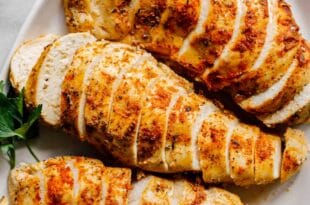 healthy chicken dinner