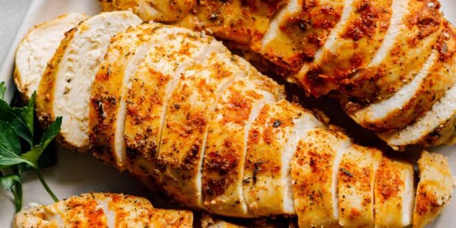 healthy chicken dinner