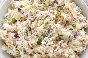 healthy chicken lunch