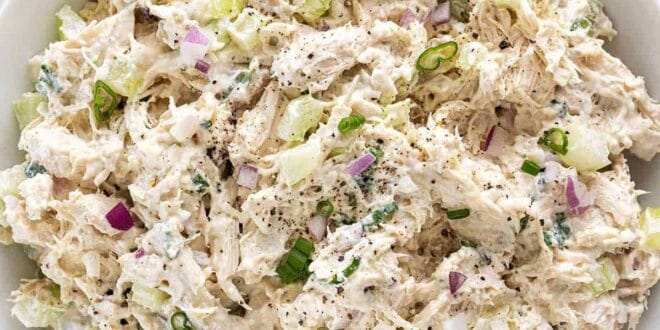 healthy chicken lunch