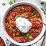 beanless chili