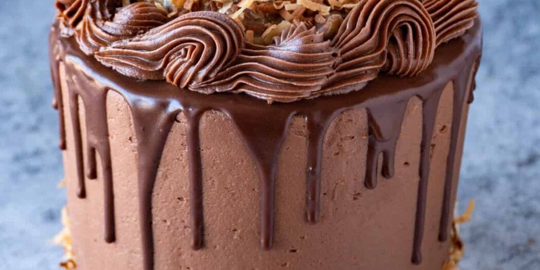 homemade german chocolate cake