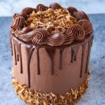 homemade german chocolate cake