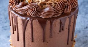 homemade german chocolate cake