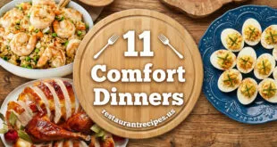 A collection of 11 easy recipes for quick and simple meals