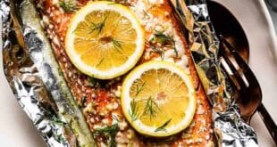 Easy sockeye salmon recipe with olive oil and seasoning