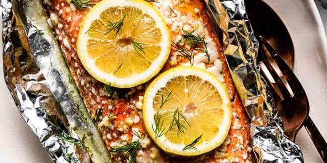 Easy sockeye salmon recipe with olive oil and seasoning