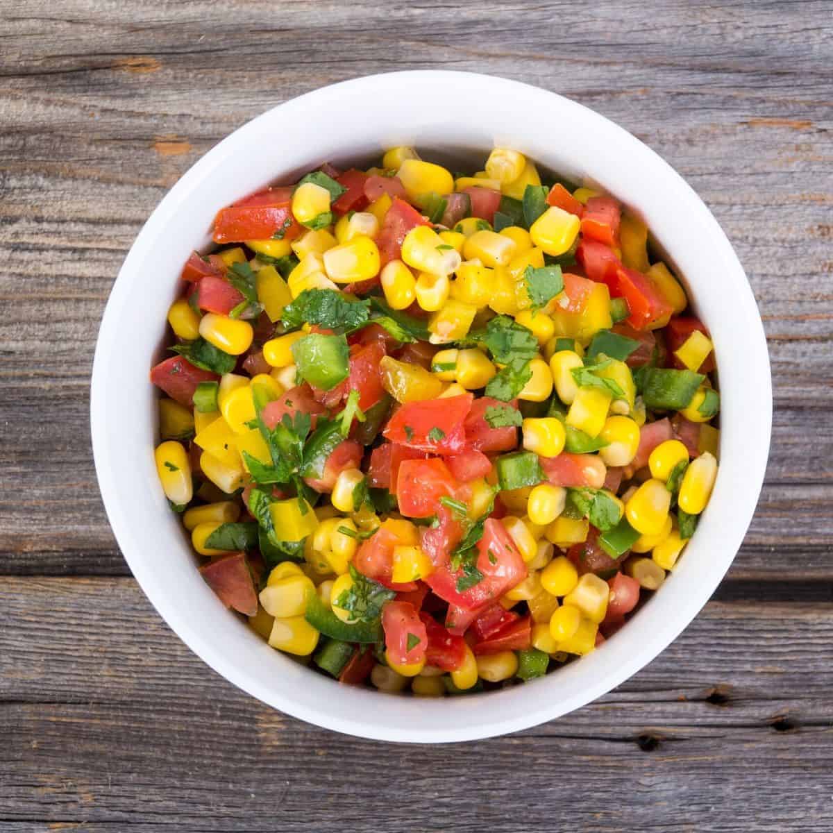 Chipotle Corn Salsa Recipe | Fresh and Flavorful Copycat 1 Chipotle corn salsa made with simple ingredients