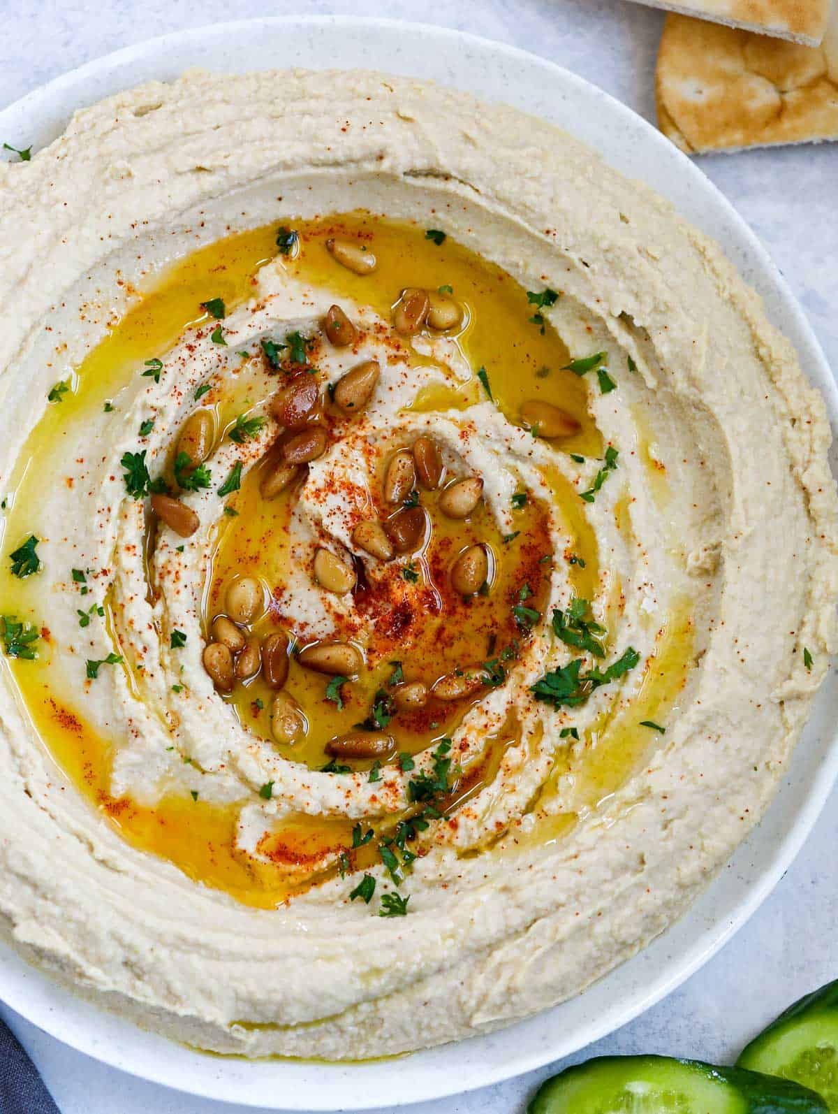 Hummus Recipe | Easy and Creamy Homemade Dip 1 hummus recipe made with chickpeas, tahini, and olive oil