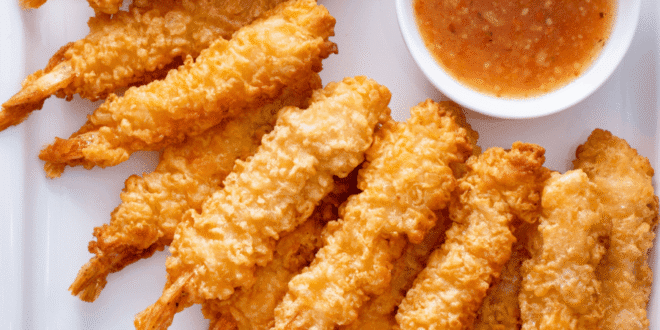 Crispy shrimp tempura recipe with light and airy batter