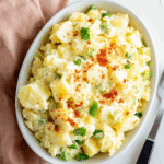 Classic Southern potato salad recipe with eggs and mustard