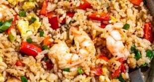 Thai fried rice recipe with jasmine rice and fish sauce