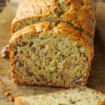 Moist zucchini bread recipe made with cinnamon and walnuts