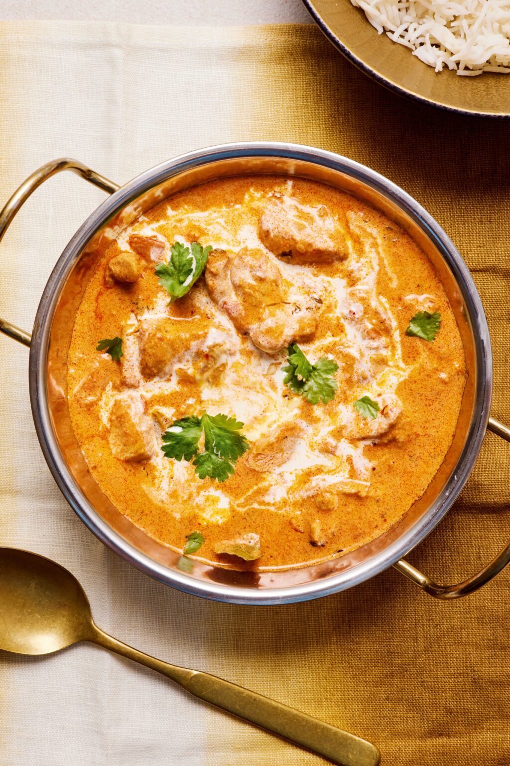 Authentic butter chicken recipe with creamy tomato sauce