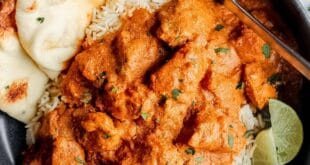 Chicken tikka masala recipe with creamy tomato sauce
