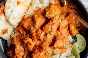 Chicken tikka masala recipe with creamy tomato sauce