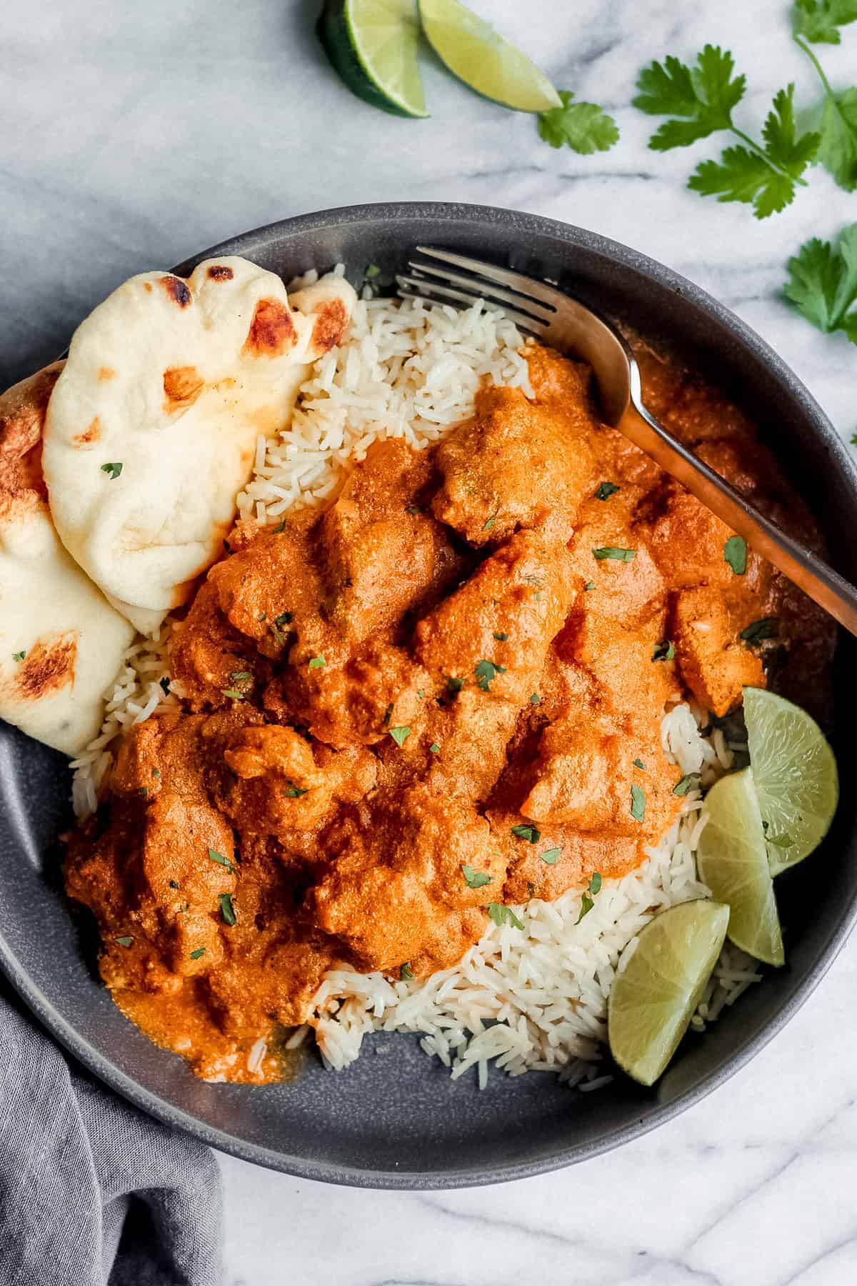 Chicken Tikka Masala Recipe: Easy Way To Make at Home 1 Chicken tikka masala recipe with creamy tomato sauce