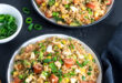 Authentic Chinese fried rice recipe with eggs and vegetables