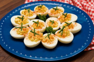 Deviled Eggs Recipe with Miracle Whip