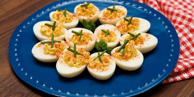 Deviled Eggs Recipe with Miracle Whip