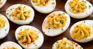 Deviled eggs recipe for party appetizers