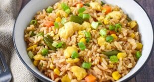 Simple egg fried rice recipe perfect for quick dinners