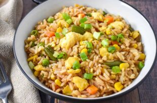 Simple egg fried rice recipe perfect for quick dinners