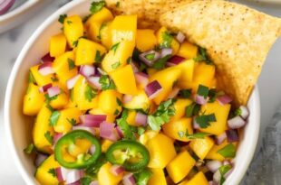 Easy mango salsa recipe perfect for summer appetizers