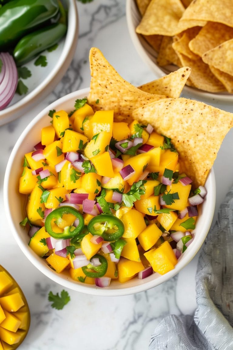 Easy mango salsa recipe perfect for summer appetizers