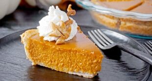 Libby’s pumpkin pie recipe made with pure pumpkin and spices