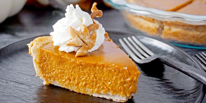 Libby’s pumpkin pie recipe made with pure pumpkin and spices