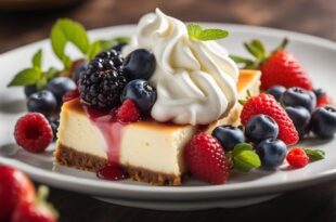 Easy Philadelphia cheesecake recipe with smooth cream cheese layer