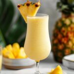 Piña Colada recipe with pineapple juice and coconut cream