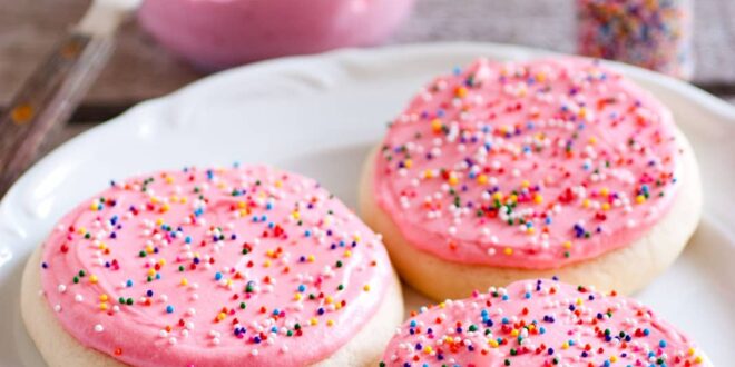 Soft and chewy sugar cookie recipe for holidays